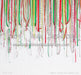 Ribbon Curtain Red Green (JG)