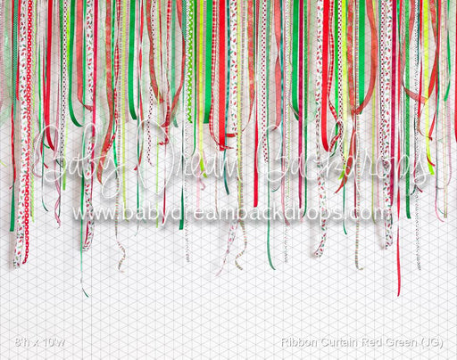 Ribbon Curtain Red Green (JG)