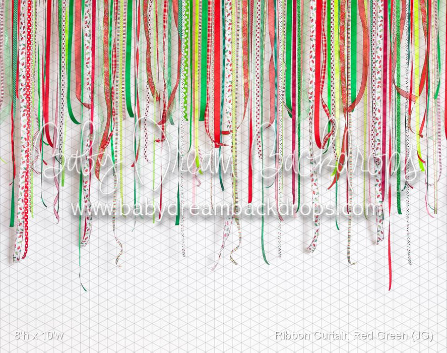 Ribbon Curtain Red Green (JG)