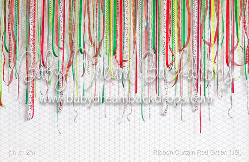 Ribbon Curtain Red Green (JG)