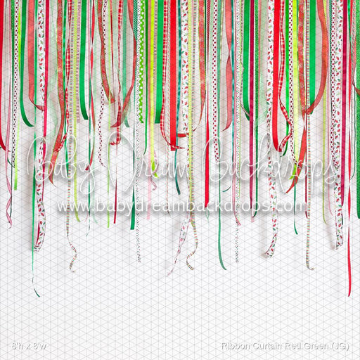 Ribbon Curtain Red Green (JG)