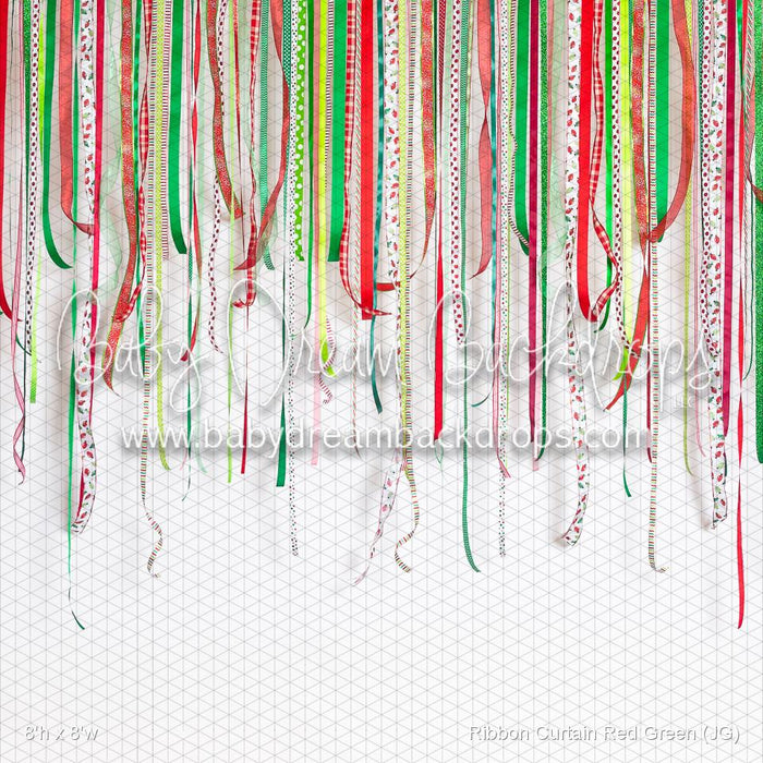 Ribbon Curtain Red Green (JG)