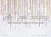 Ribbon Curtain Silver Gold (JG)