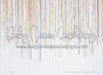 Ribbon Curtain Silver Gold (JG)