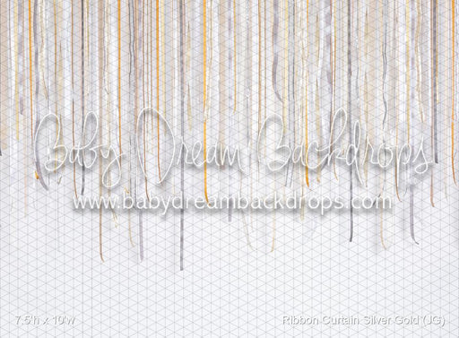 Ribbon Curtain Silver Gold (JG)