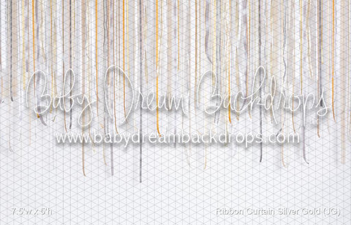 Ribbon Curtain Silver Gold (JG)