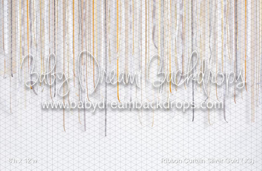Ribbon Curtain Silver Gold (JG)