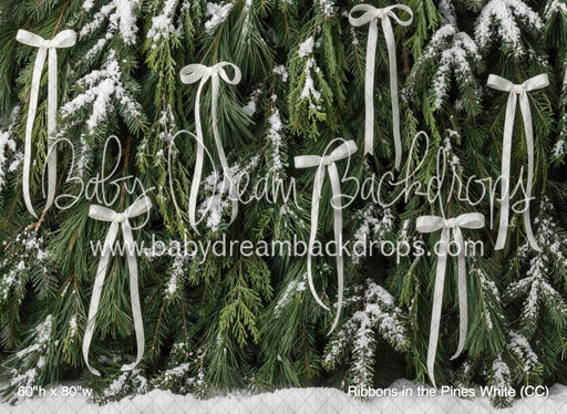 Ribbons in the Pines White (CC)