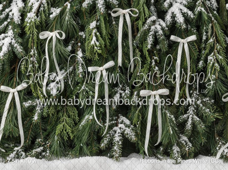 Ribbons in the Pines White (CC)
