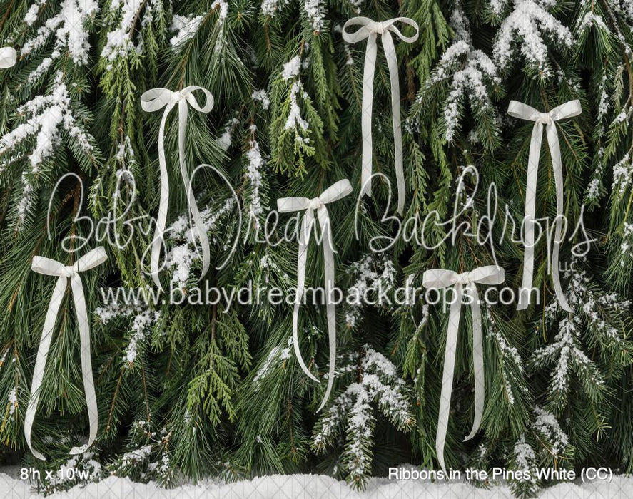 Ribbons in the Pines White (CC)