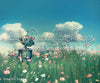 Robot in Flowers (WM)