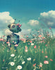Robot in Flowers (WM)
