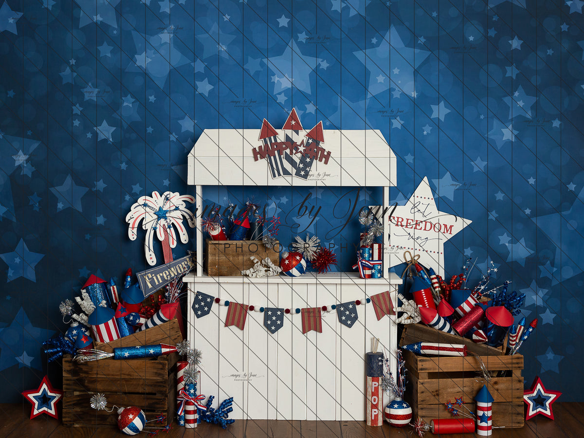 Rockets For Sale Booth (JG) — Baby Dream Backdrops