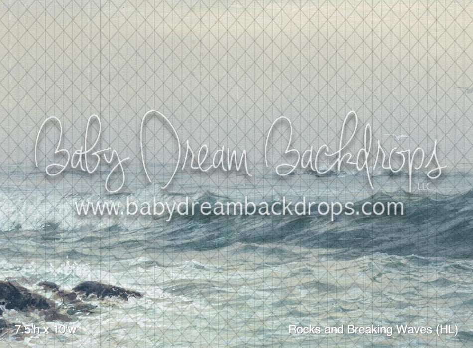 Rocks and Breaking Waves (HL)
