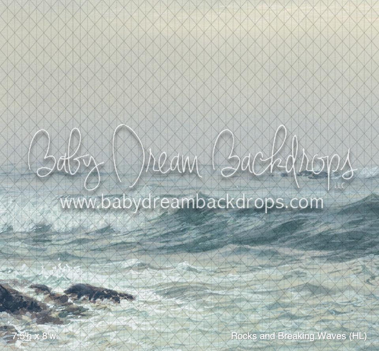 Rocks and Breaking Waves (HL)