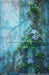 Romantic Ruins Blue 1 Panel Flipped Skinny (HM)
