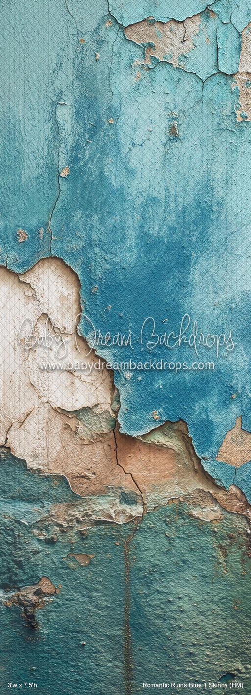 Romantic Ruins Blue 1 Skinny (HM)
