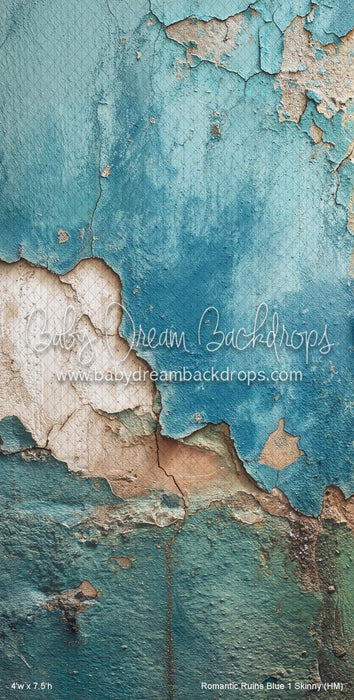 Romantic Ruins Blue 1 Skinny (HM)