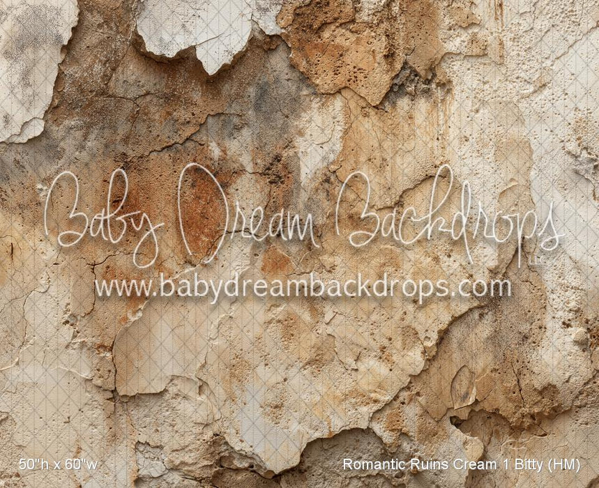 Romantic Ruins Cream 1 Bitty (HM)
