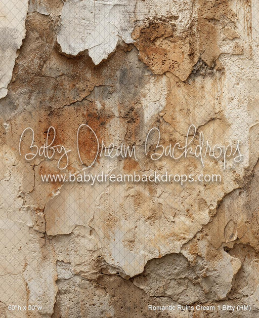 Romantic Ruins Cream 1 Bitty (HM)
