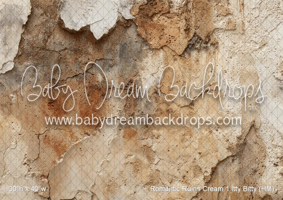Romantic Ruins Cream 1 Itty Bitty (HM)