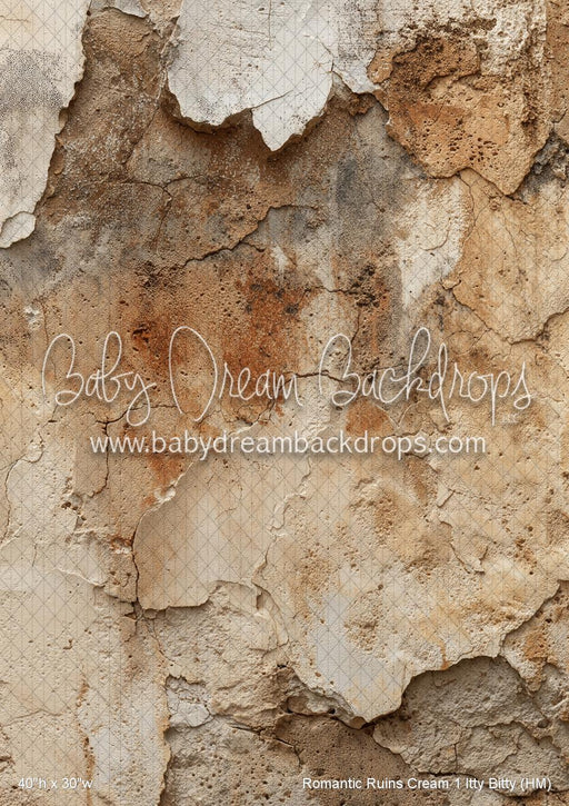 Romantic Ruins Cream 1 Itty Bitty (HM)