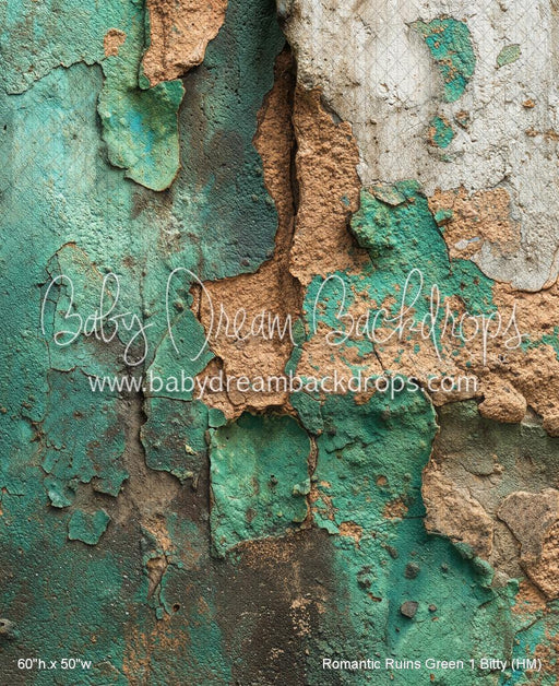 Romantic Ruins Green 1 Bitty (HM)