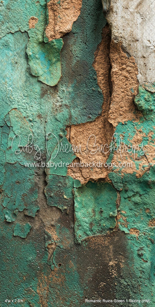 Romantic Ruins Green 1 Skinny (HM)