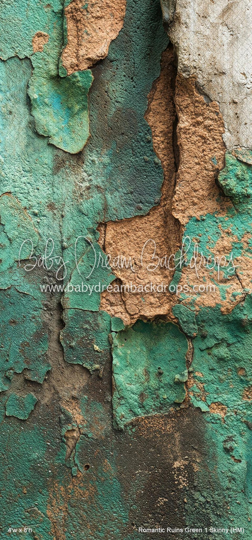 Romantic Ruins Green 1 Skinny (HM)