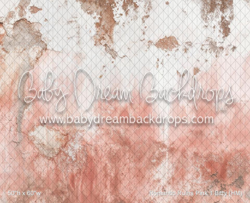 Romantic Ruins Pink 1 Bitty (HM)