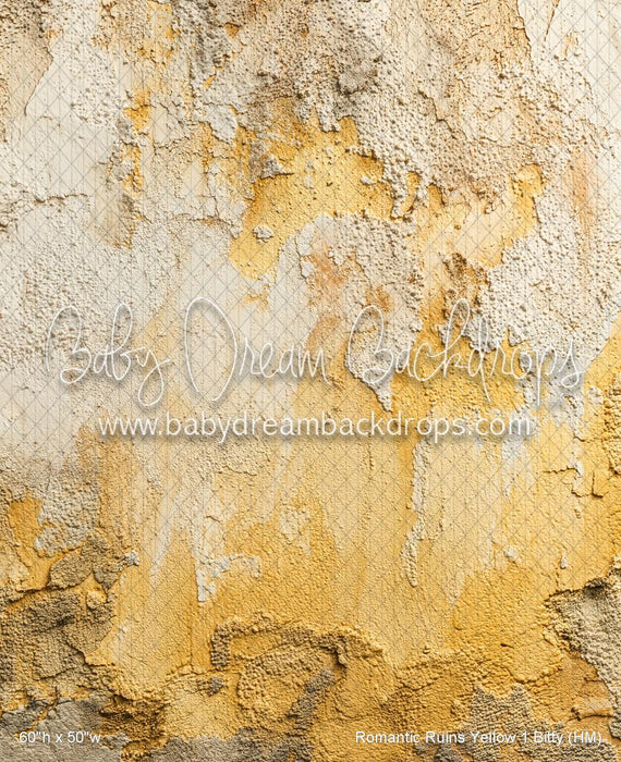Romantic Ruins Yellow 1 Bitty (HM)