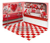 Room Cupid Cafe Booth + Cupid Cafe + Cupid Checkers