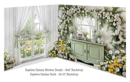Fabric Room Daytime Daisies Window Simple + Daytime Daisies Nook