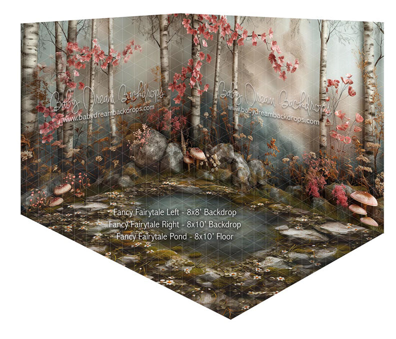 Room Fancy Fairytale Left + Fancy Fairytale Right + Fancy Fairytale Pond
