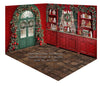 Room Festive Red Doorway + Festive Red Kitchen + Archer Tiles