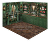 Room Green Dream Pine Window + Green Dream Pine Kitchen + Archer Tiles