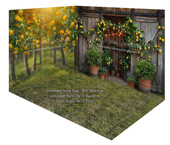 Room Lemonade Grove Glow + Lemonade Barn + Fresh Grass