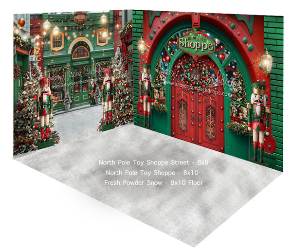 Room North Pole Toy Shoppe Street + North Pole Toy Shoppe  + Fresh Powder Snow