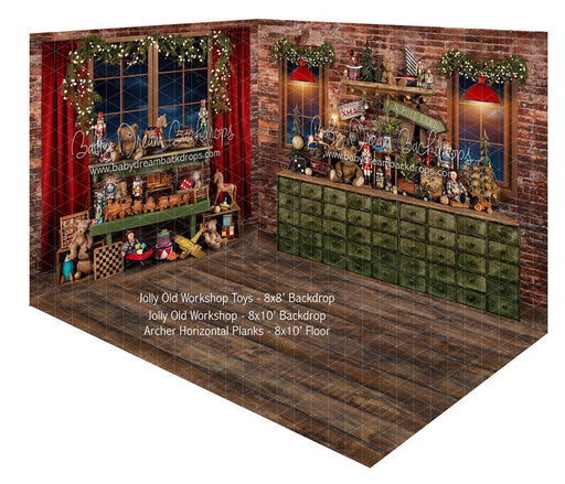 Room Jolly Old Workshop Toys + Jolly Old Workshop + Archer Horizontal (JA)
