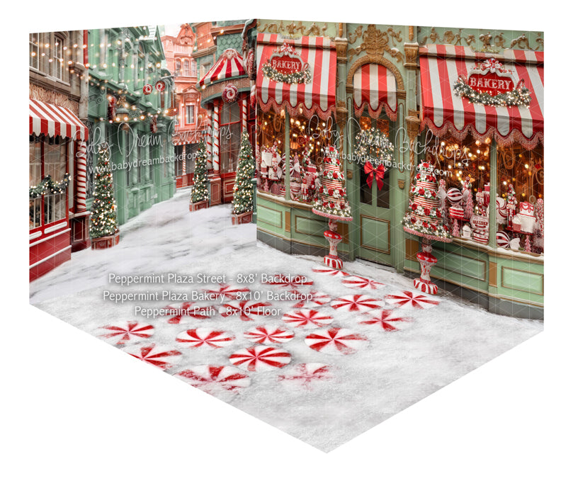 Room Peppermint Plaza Street + Peppermint Plaza Bakery + Peppermint Path (JA)