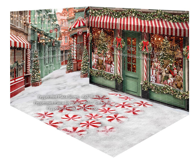 Room Peppermint Plaza Street + Peppermint Plaza Toy Store + Peppermint Path (JA)