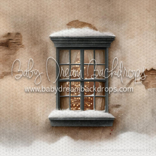 Rosewood Courtyard Chrismtas Window (VR)