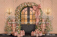 Rosey Christmas Doorway (WM)
