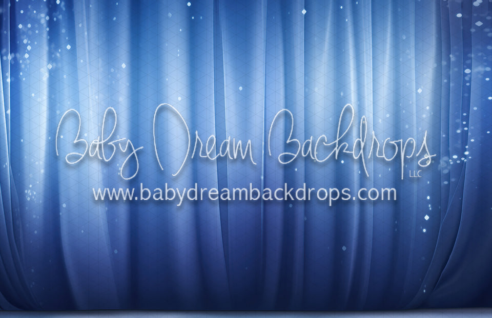 Royal Winter Castle View Curtains (MD)