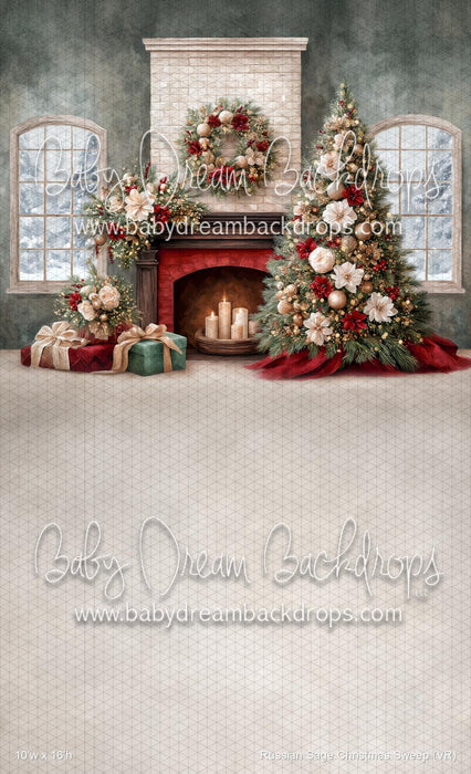 Russian Sage Christmas Sweep (VR)