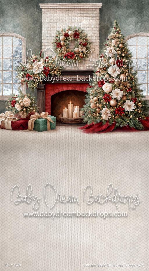 Russian Sage Christmas Sweep (VR)