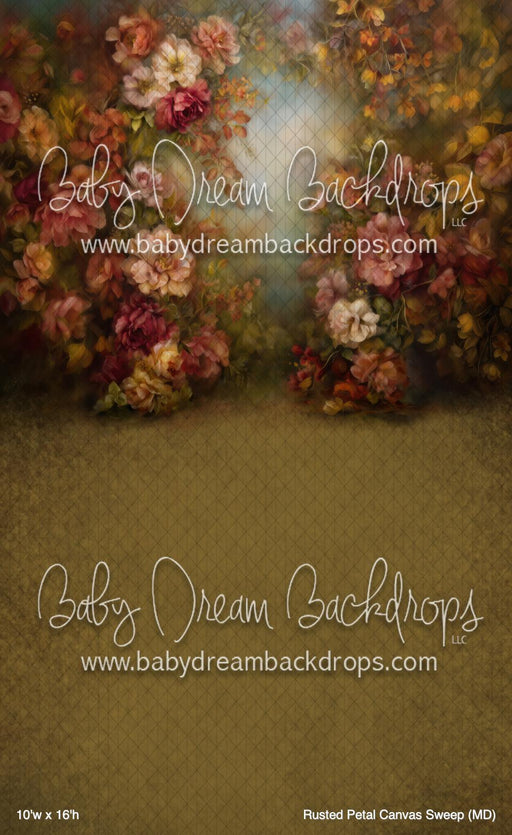 Rusted Petal Canvas Sweep (MD)