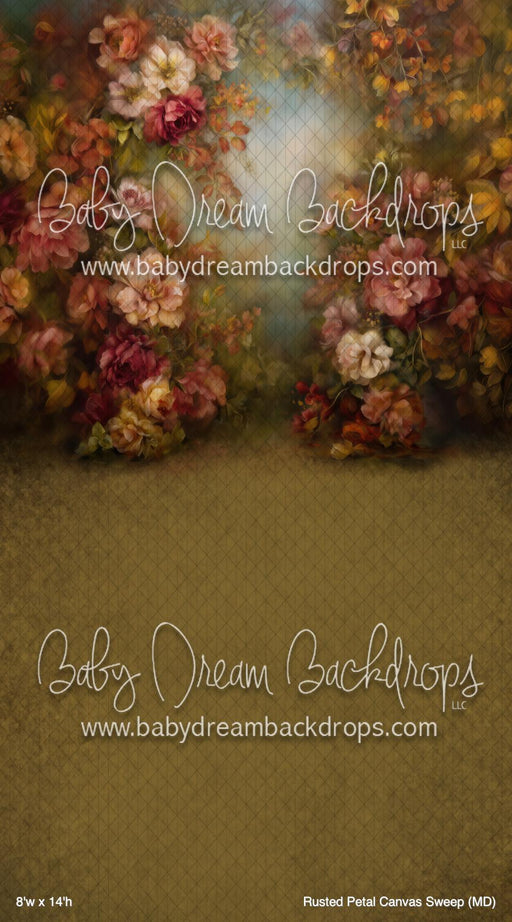 Rusted Petal Canvas Sweep (MD)