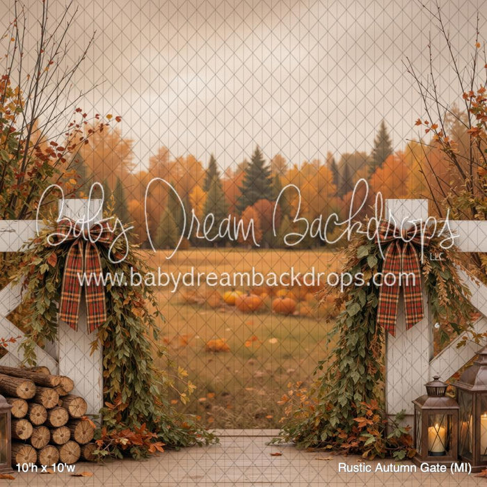 Rustic Autumn Gate (MI)