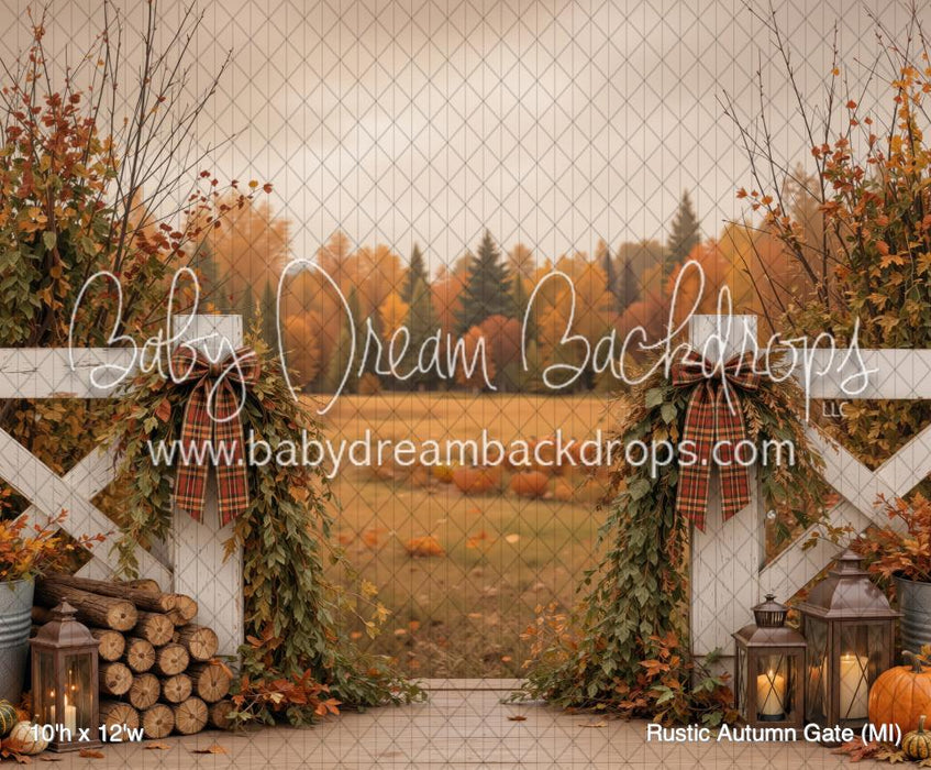 Rustic Autumn Gate (MI)